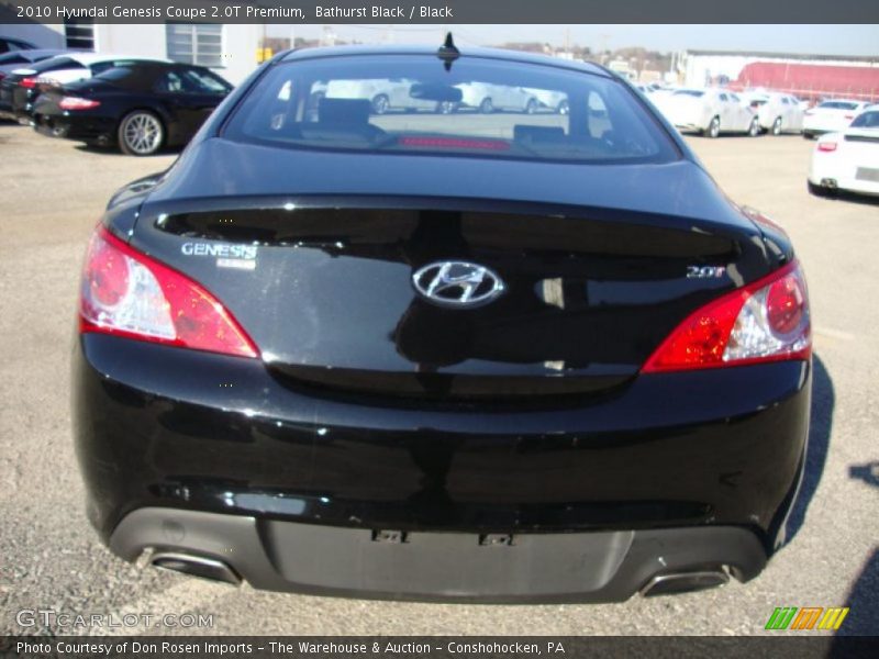 Bathurst Black / Black 2010 Hyundai Genesis Coupe 2.0T Premium