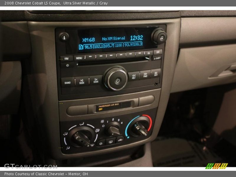 Ultra Silver Metallic / Gray 2008 Chevrolet Cobalt LS Coupe