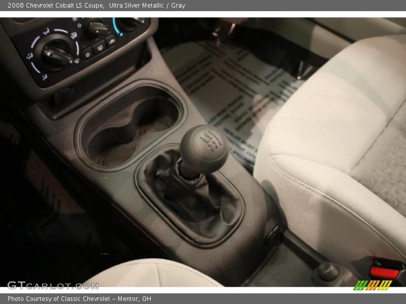 Ultra Silver Metallic / Gray 2008 Chevrolet Cobalt LS Coupe
