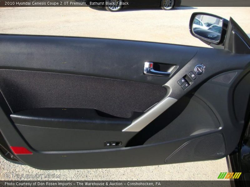 Door Panel of 2010 Genesis Coupe 2.0T Premium