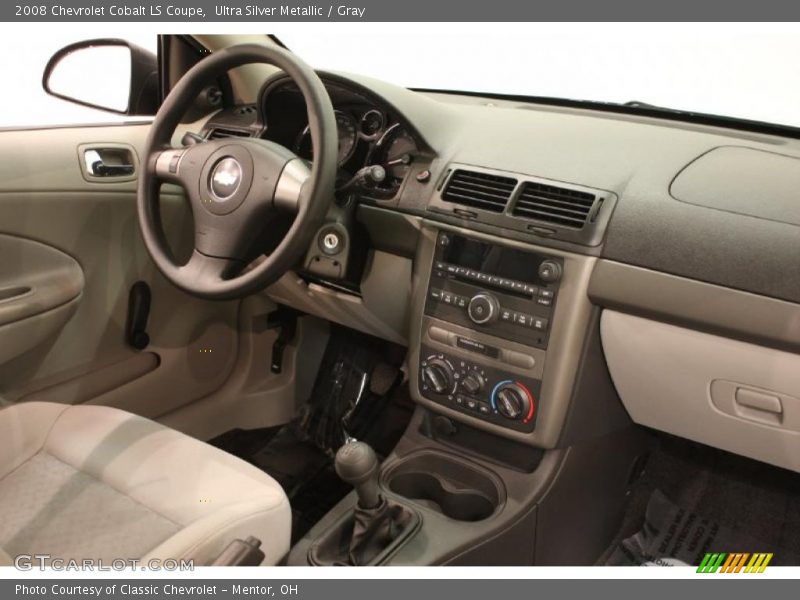 Ultra Silver Metallic / Gray 2008 Chevrolet Cobalt LS Coupe