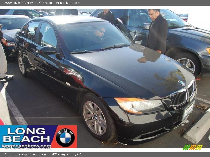 Jet Black / Black 2006 BMW 3 Series 325i Sedan