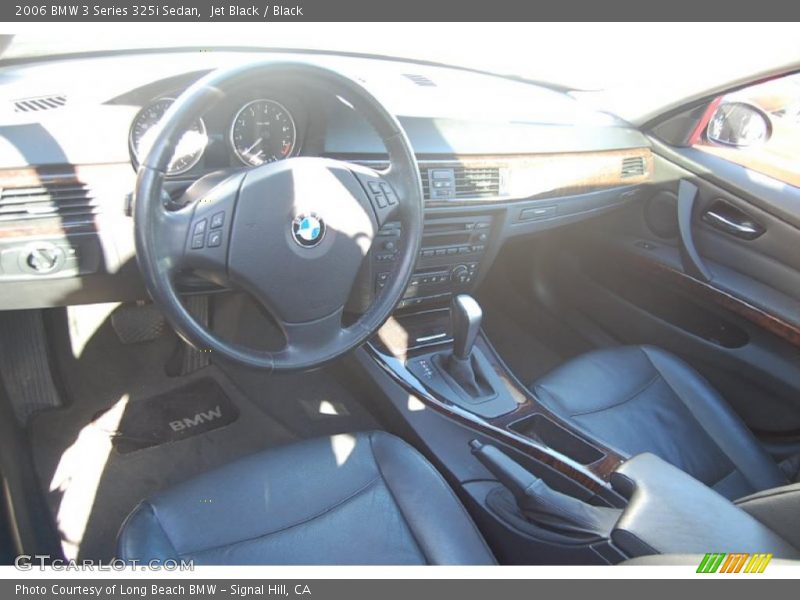Jet Black / Black 2006 BMW 3 Series 325i Sedan