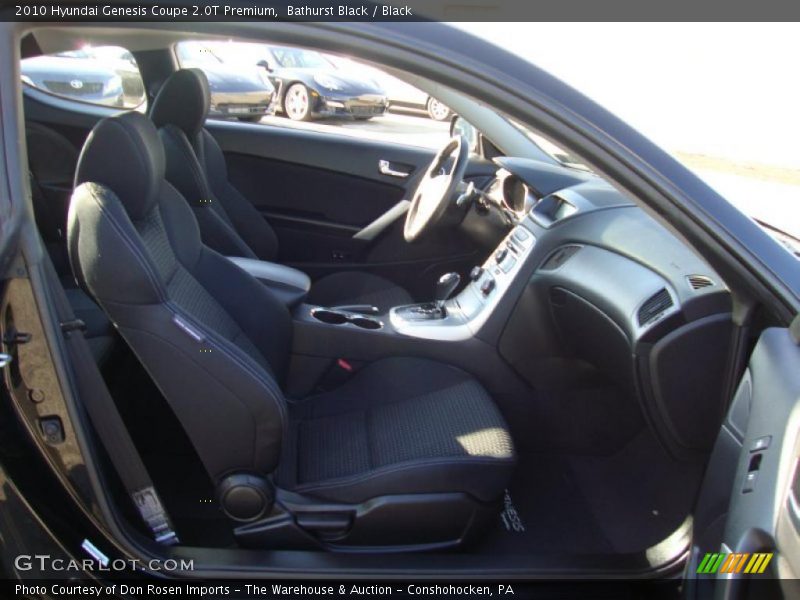 Bathurst Black / Black 2010 Hyundai Genesis Coupe 2.0T Premium