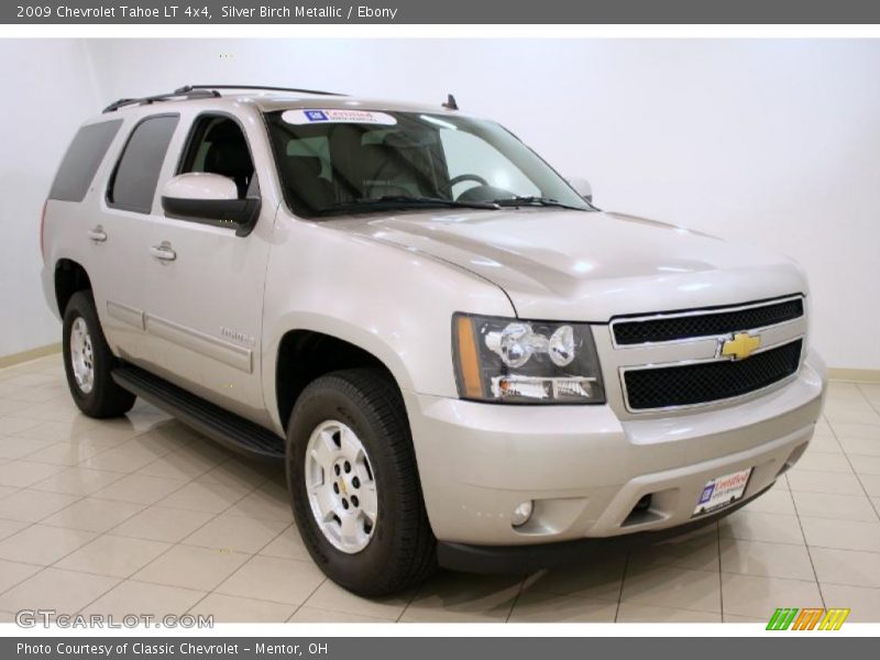 Silver Birch Metallic / Ebony 2009 Chevrolet Tahoe LT 4x4
