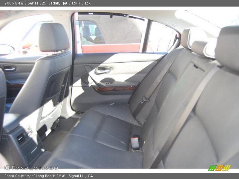Jet Black / Black 2006 BMW 3 Series 325i Sedan