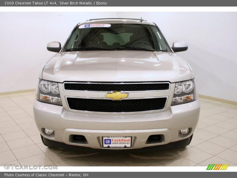 Silver Birch Metallic / Ebony 2009 Chevrolet Tahoe LT 4x4