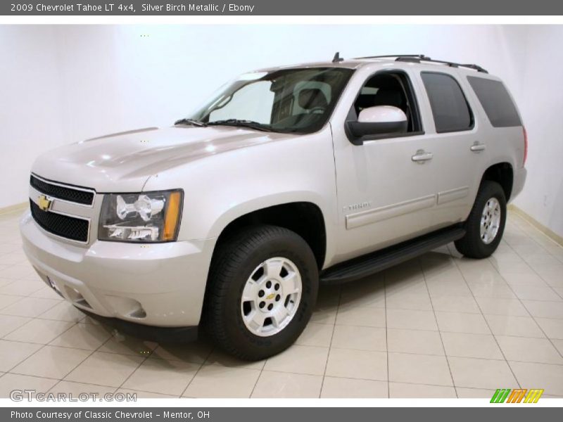 Silver Birch Metallic / Ebony 2009 Chevrolet Tahoe LT 4x4