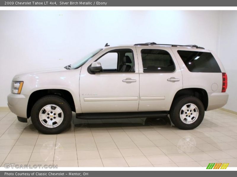 Silver Birch Metallic / Ebony 2009 Chevrolet Tahoe LT 4x4