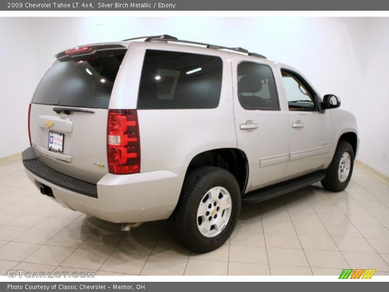 Silver Birch Metallic / Ebony 2009 Chevrolet Tahoe LT 4x4
