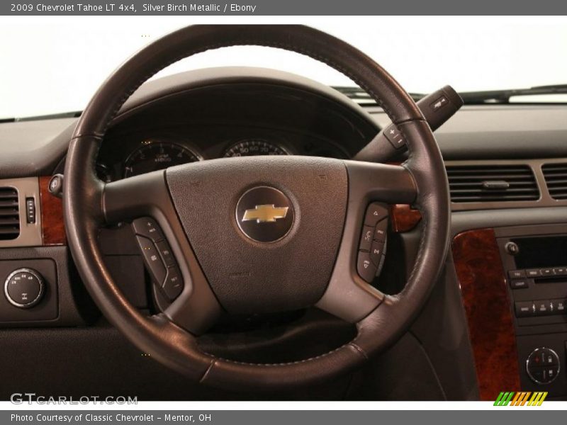 Silver Birch Metallic / Ebony 2009 Chevrolet Tahoe LT 4x4