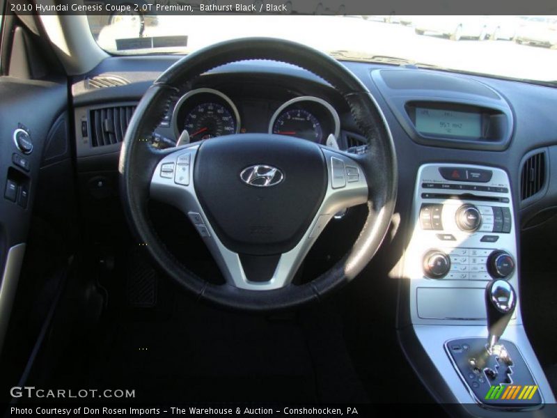 Bathurst Black / Black 2010 Hyundai Genesis Coupe 2.0T Premium