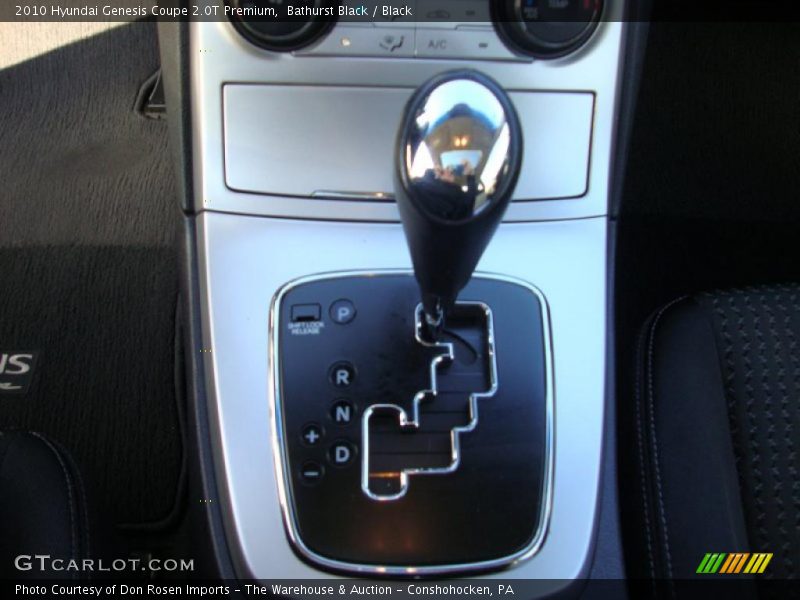  2010 Genesis Coupe 2.0T Premium 5 Speed Shiftronic Automatic Shifter