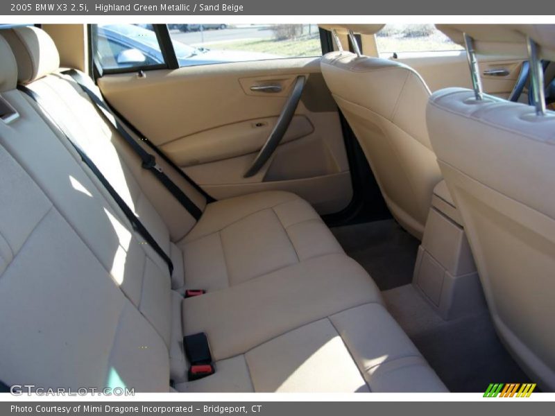 Highland Green Metallic / Sand Beige 2005 BMW X3 2.5i