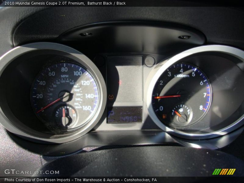  2010 Genesis Coupe 2.0T Premium 2.0T Premium Gauges