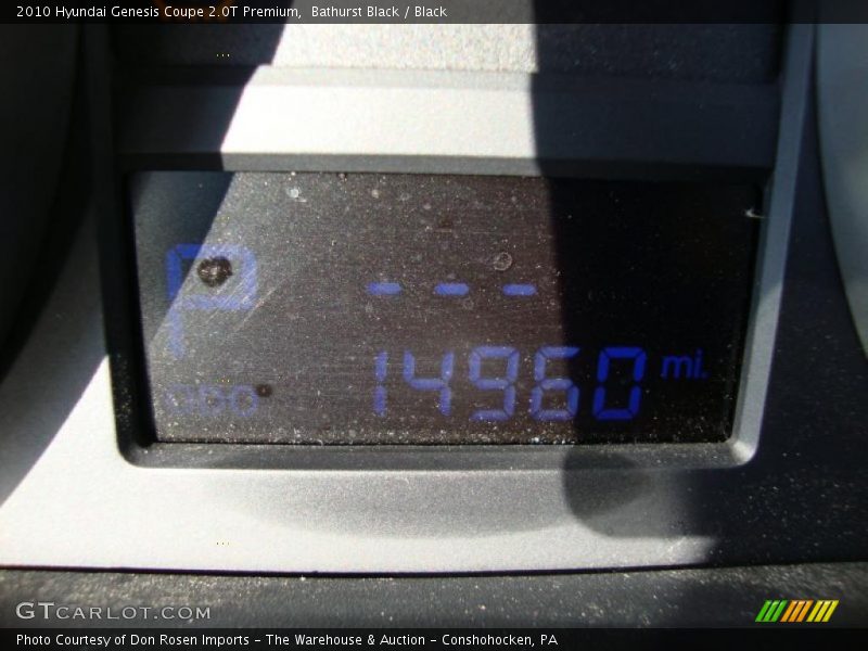 Bathurst Black / Black 2010 Hyundai Genesis Coupe 2.0T Premium