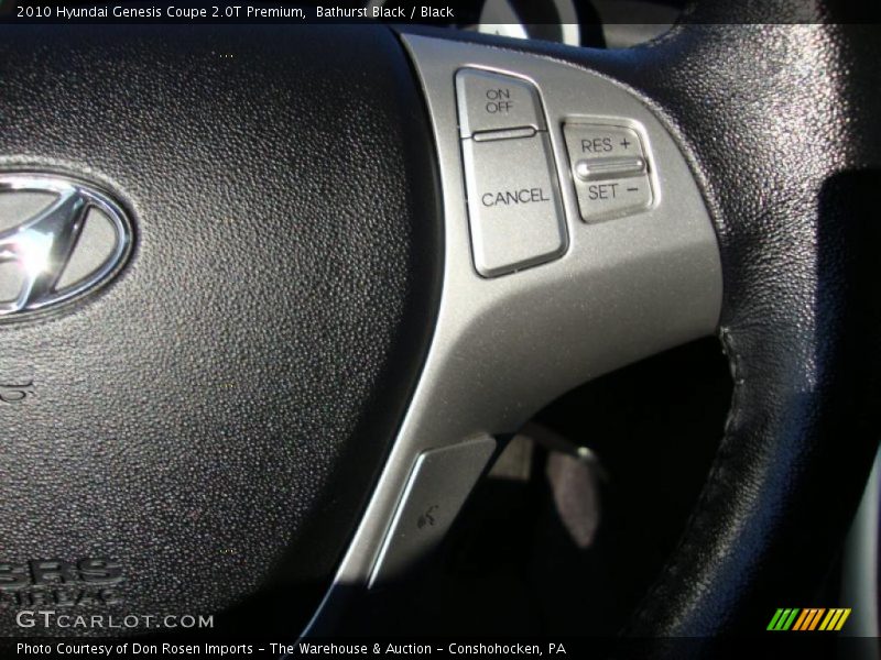 Bathurst Black / Black 2010 Hyundai Genesis Coupe 2.0T Premium