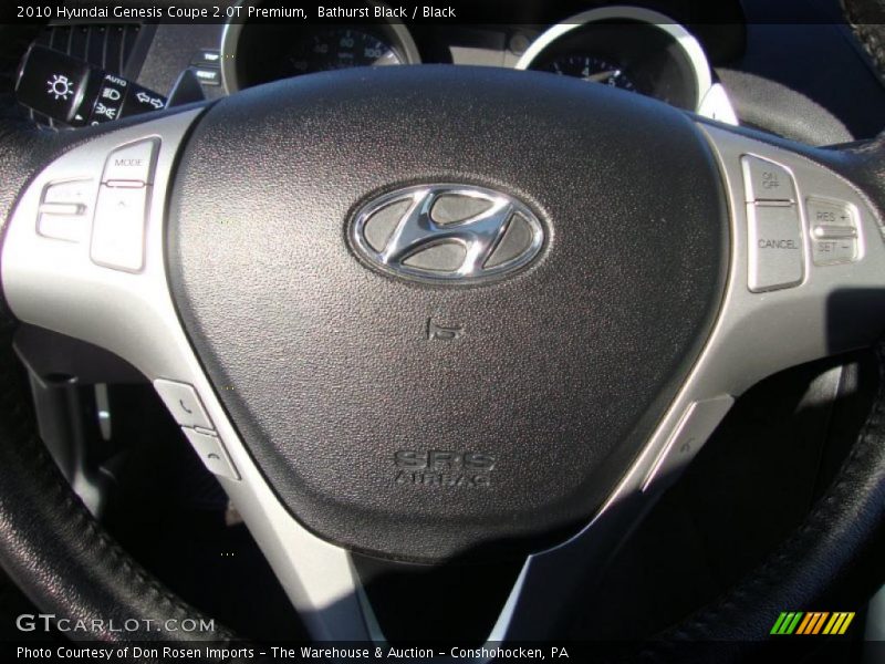 Bathurst Black / Black 2010 Hyundai Genesis Coupe 2.0T Premium