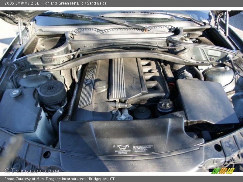 Highland Green Metallic / Sand Beige 2005 BMW X3 2.5i