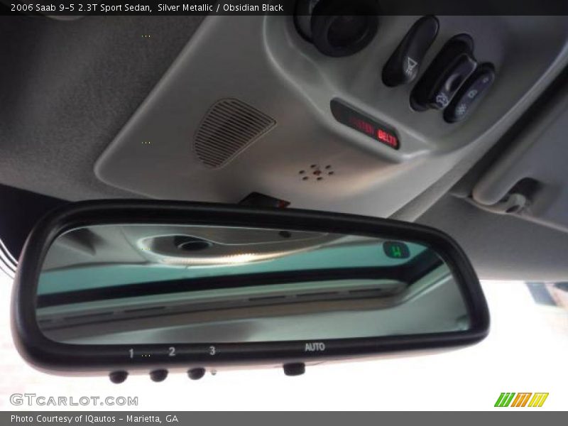 Silver Metallic / Obsidian Black 2006 Saab 9-5 2.3T Sport Sedan