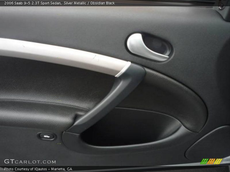 Silver Metallic / Obsidian Black 2006 Saab 9-5 2.3T Sport Sedan