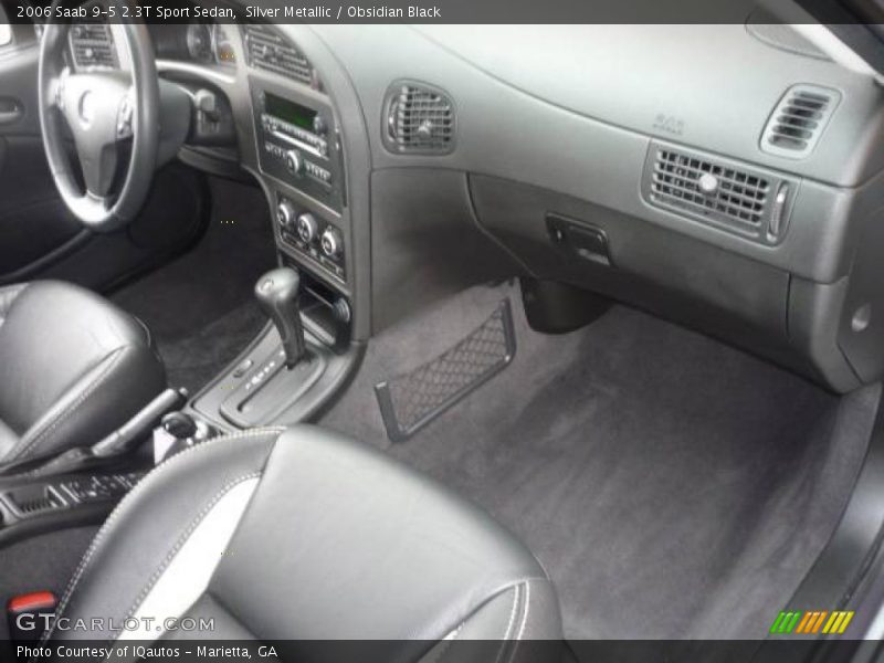 Silver Metallic / Obsidian Black 2006 Saab 9-5 2.3T Sport Sedan