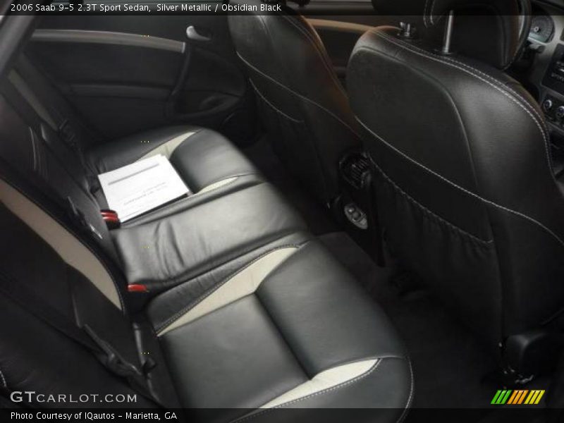 Silver Metallic / Obsidian Black 2006 Saab 9-5 2.3T Sport Sedan