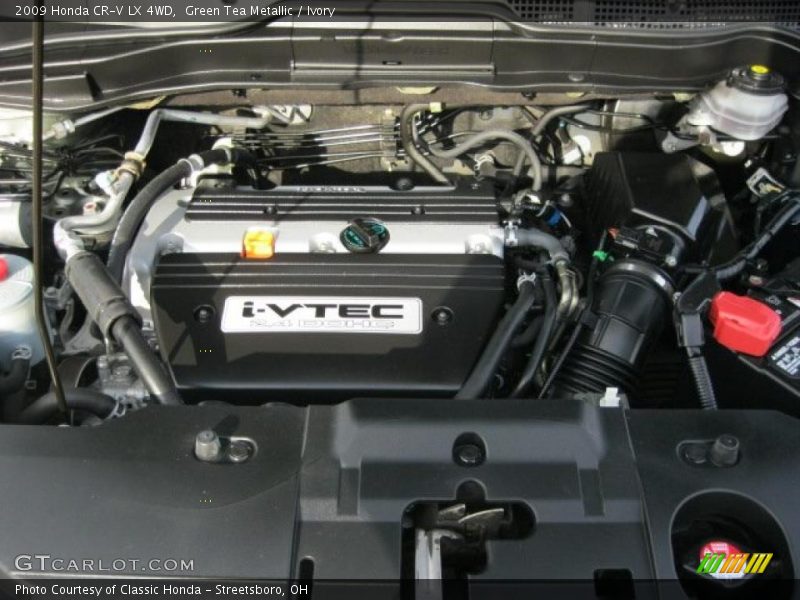  2009 CR-V LX 4WD Engine - 2.4 Liter DOHC 16-Valve i-VTEC 4 Cylinder