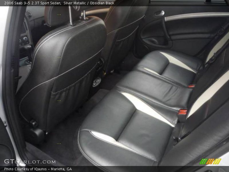 Silver Metallic / Obsidian Black 2006 Saab 9-5 2.3T Sport Sedan