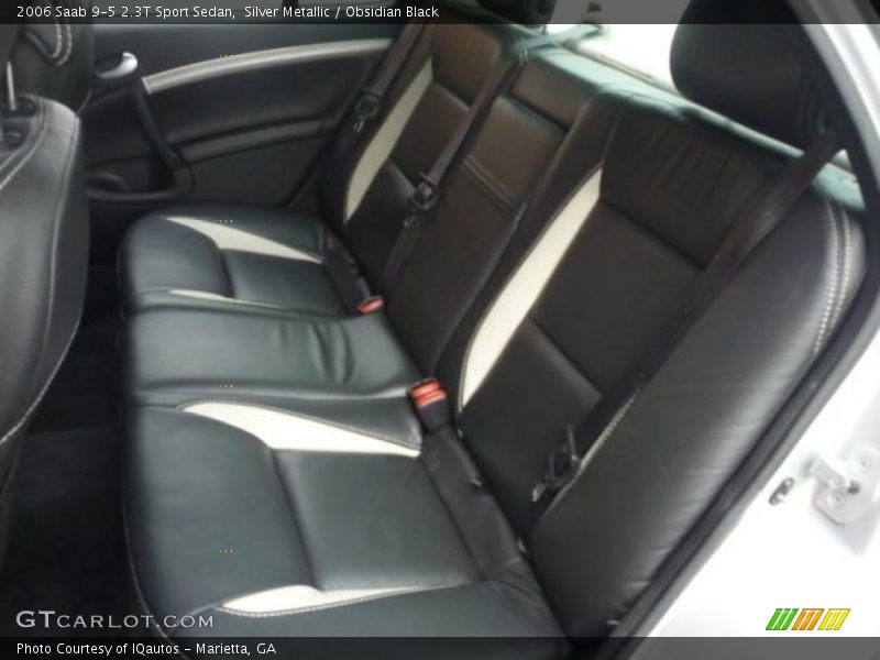 Silver Metallic / Obsidian Black 2006 Saab 9-5 2.3T Sport Sedan