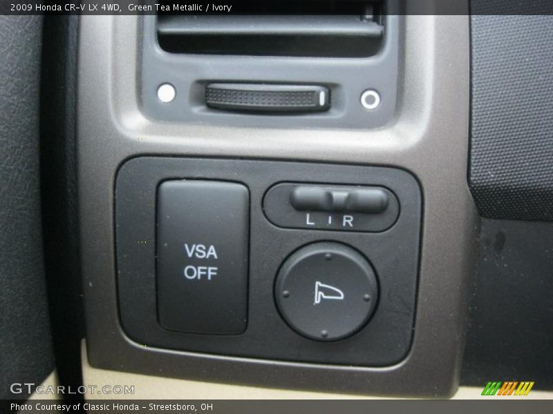 Green Tea Metallic / Ivory 2009 Honda CR-V LX 4WD