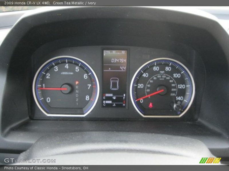  2009 CR-V LX 4WD LX 4WD Gauges