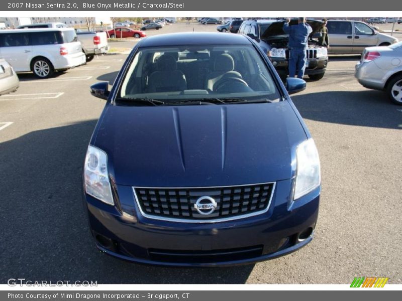 Blue Onyx Metallic / Charcoal/Steel 2007 Nissan Sentra 2.0