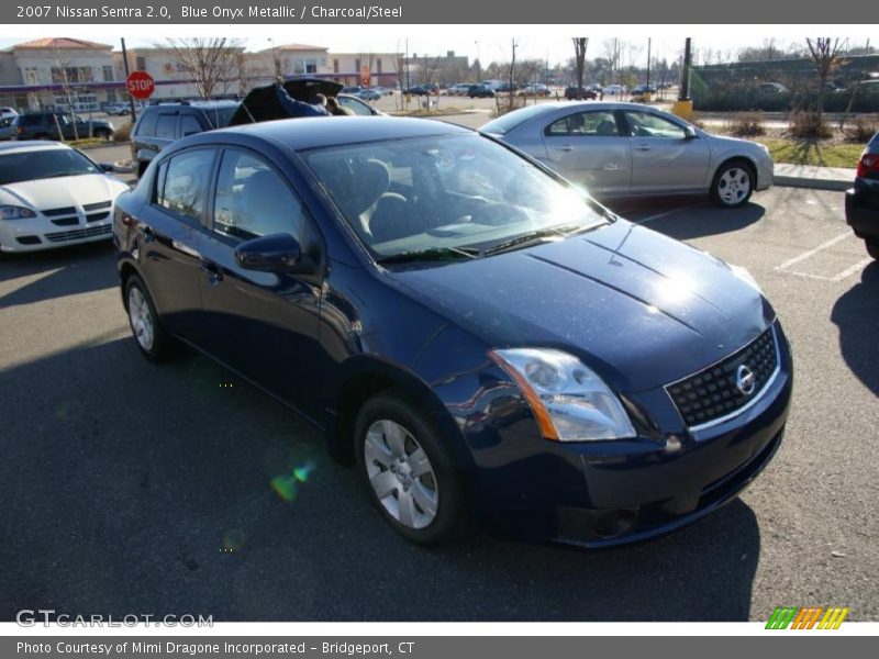 Blue Onyx Metallic / Charcoal/Steel 2007 Nissan Sentra 2.0
