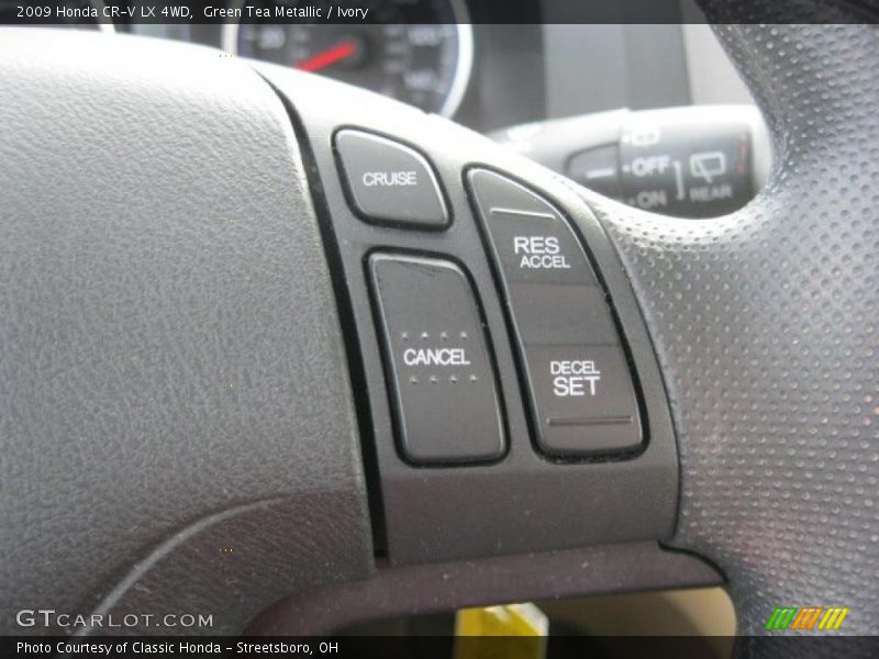 Green Tea Metallic / Ivory 2009 Honda CR-V LX 4WD