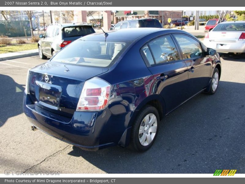 Blue Onyx Metallic / Charcoal/Steel 2007 Nissan Sentra 2.0