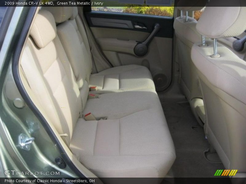 Green Tea Metallic / Ivory 2009 Honda CR-V LX 4WD