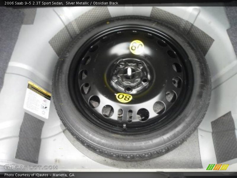 Silver Metallic / Obsidian Black 2006 Saab 9-5 2.3T Sport Sedan