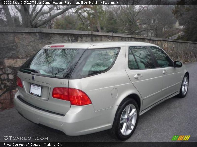 Parchment Silver Metallic / Parchment 2006 Saab 9-5 2.3T SportCombi Wagon