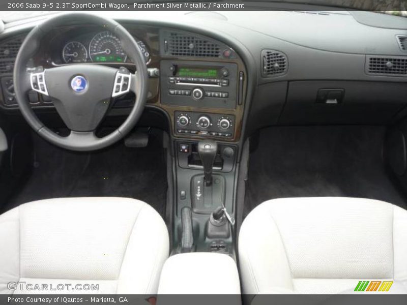 Parchment Silver Metallic / Parchment 2006 Saab 9-5 2.3T SportCombi Wagon
