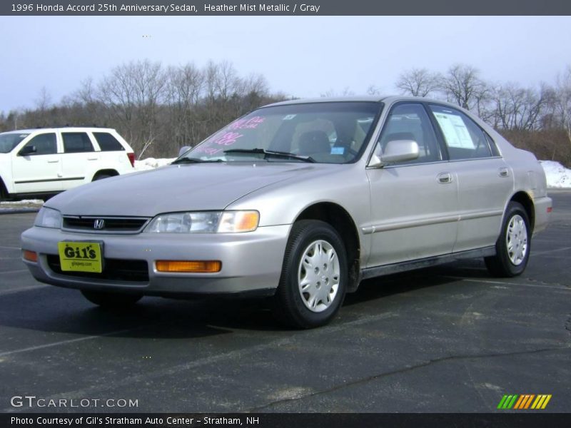 Heather Mist Metallic / Gray 1996 Honda Accord 25th Anniversary Sedan