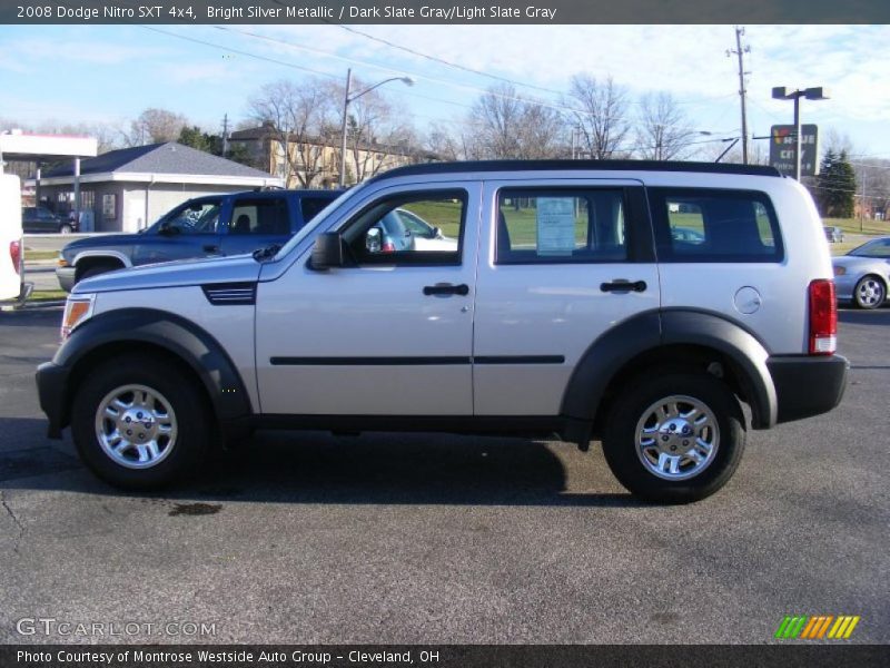 Bright Silver Metallic / Dark Slate Gray/Light Slate Gray 2008 Dodge Nitro SXT 4x4