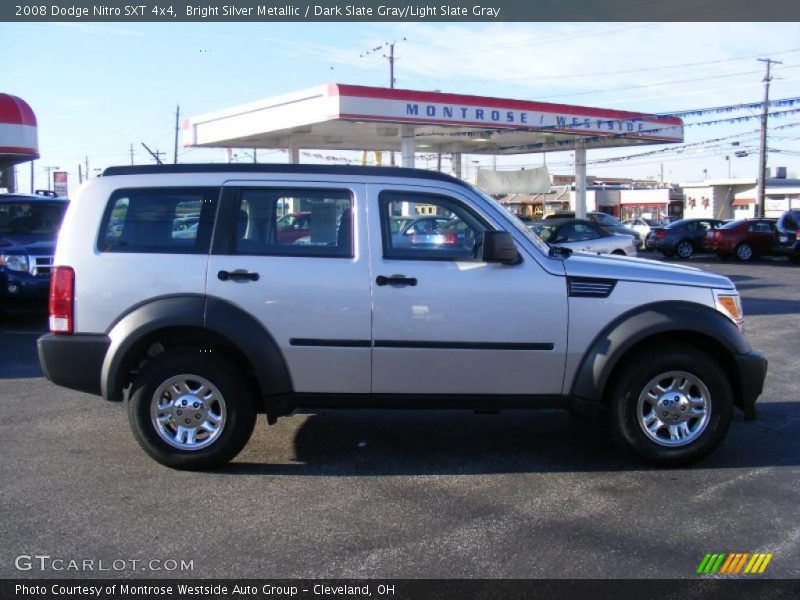 Bright Silver Metallic / Dark Slate Gray/Light Slate Gray 2008 Dodge Nitro SXT 4x4