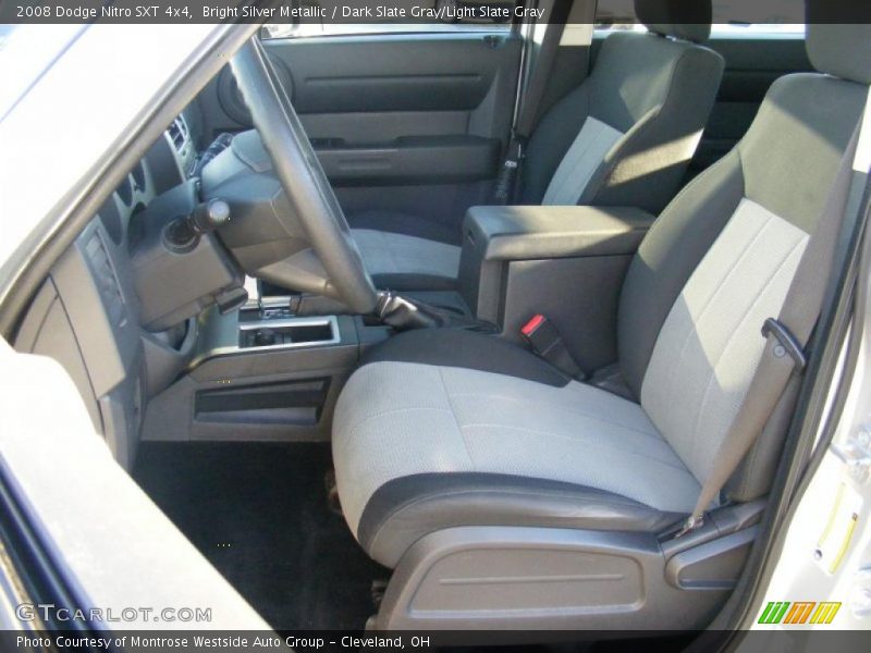 Bright Silver Metallic / Dark Slate Gray/Light Slate Gray 2008 Dodge Nitro SXT 4x4