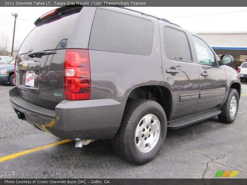 Taupe Gray Metallic / Light Titanium/Dark Titanium 2011 Chevrolet Tahoe LT