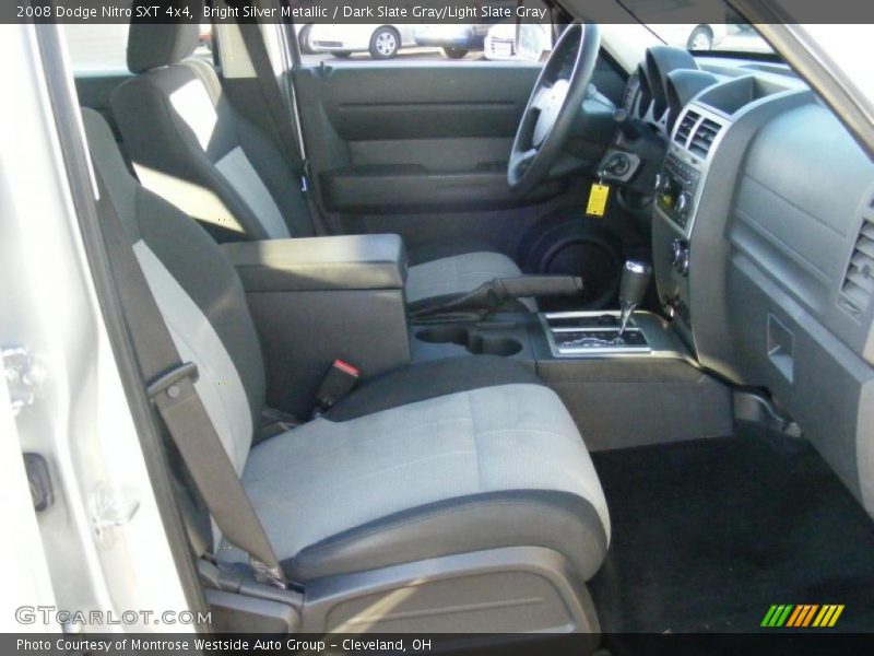 Bright Silver Metallic / Dark Slate Gray/Light Slate Gray 2008 Dodge Nitro SXT 4x4