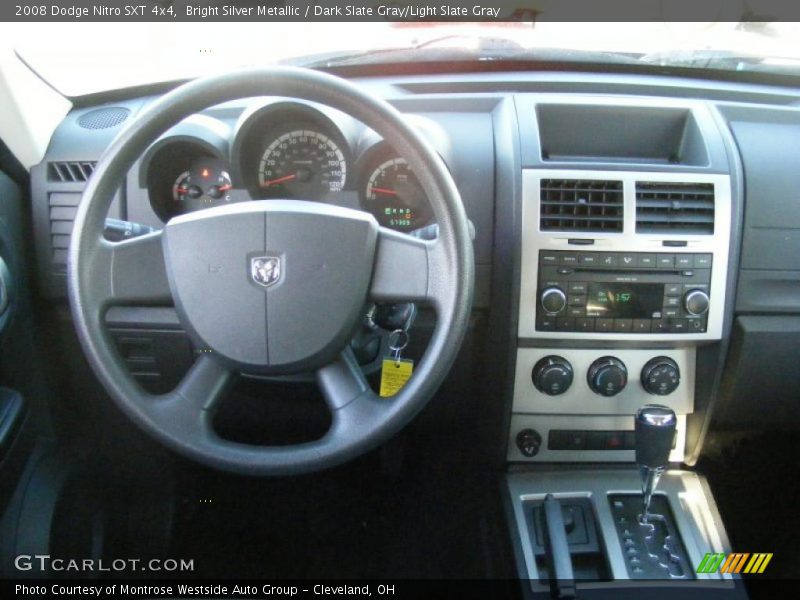 Bright Silver Metallic / Dark Slate Gray/Light Slate Gray 2008 Dodge Nitro SXT 4x4