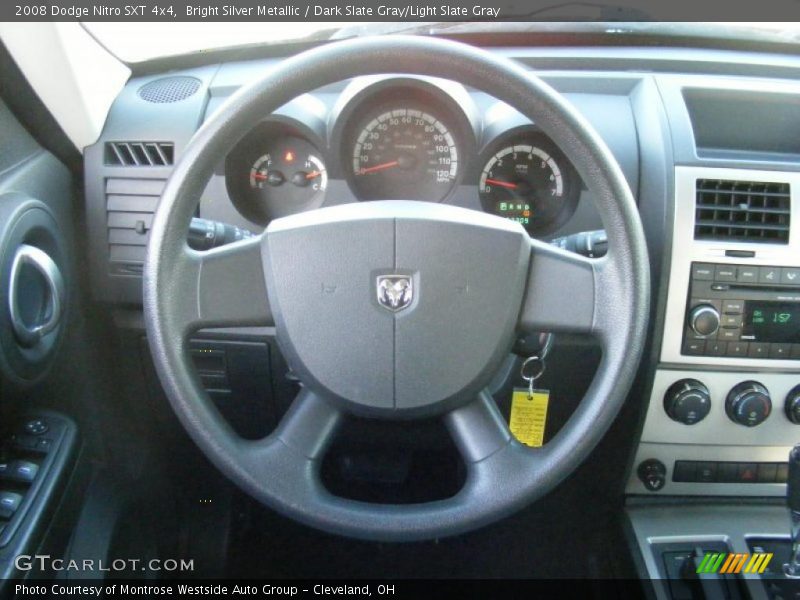 Bright Silver Metallic / Dark Slate Gray/Light Slate Gray 2008 Dodge Nitro SXT 4x4