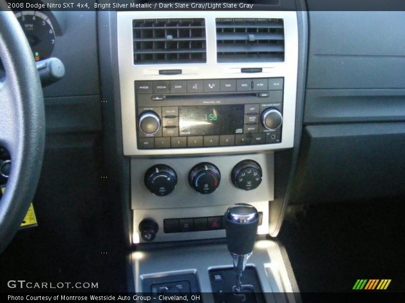 Bright Silver Metallic / Dark Slate Gray/Light Slate Gray 2008 Dodge Nitro SXT 4x4