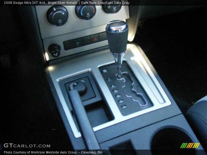 Bright Silver Metallic / Dark Slate Gray/Light Slate Gray 2008 Dodge Nitro SXT 4x4